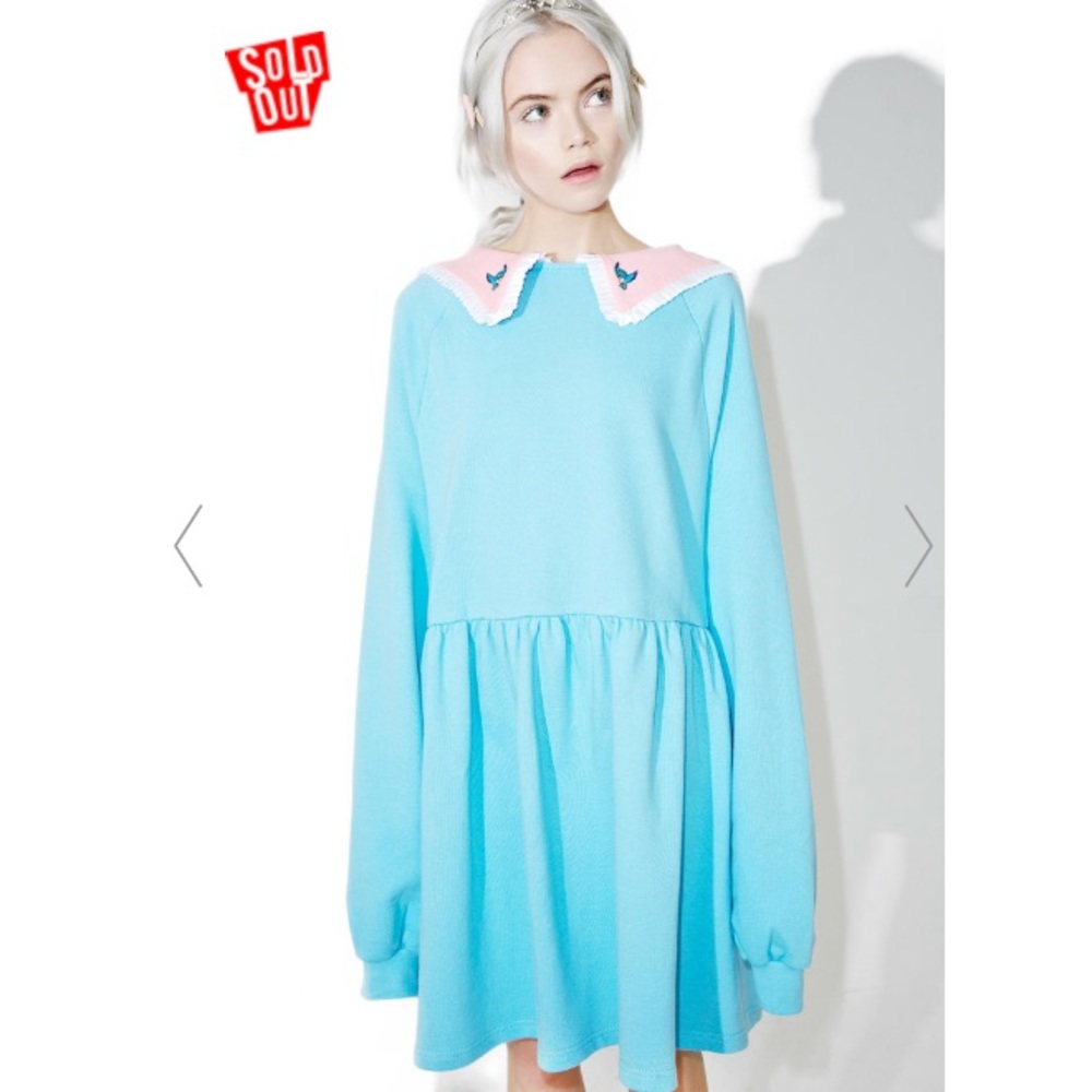 RARE Lazy Oaf X Disney Cinderella Sweater Dress
